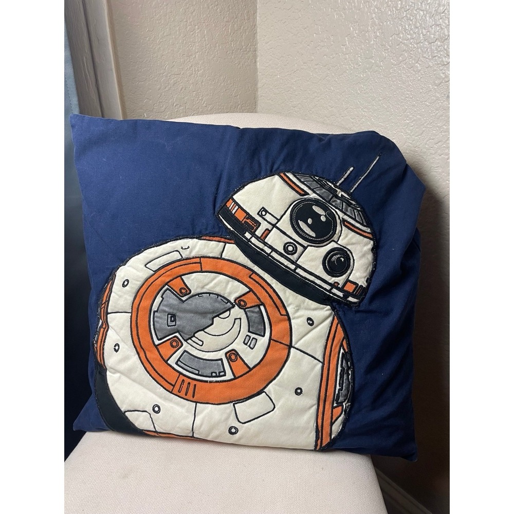 Pottery barn kids Star Wars bb-8 decorative sham with pillow